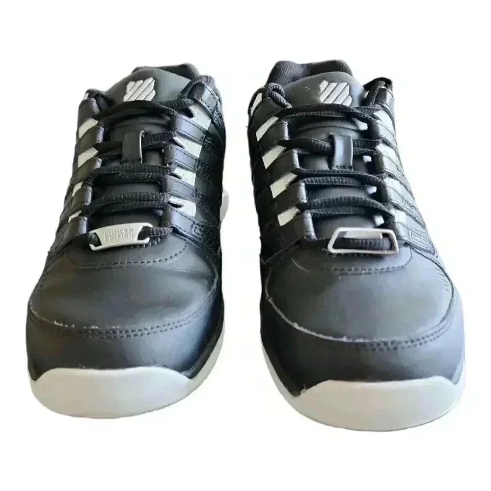 K-Swiss Baxter Mens Sneaker Size 7.5 Black - Picture 9 of 10